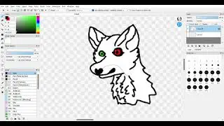 Drawing my new YT PROFILE (not speeded up)