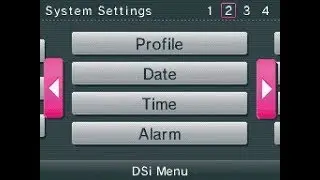 Nintendo DSi Settings Menu Music 1HR 45 Min