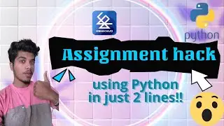 Assignment project -New and easy Python programming 2021 project
