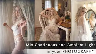 How to use Continuous Light with existing Light on Location | Photography Lighting Solutions on Set