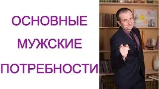 Основные мужские потребности