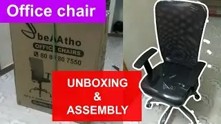 BeAAtho office chair unboxing and assembly | Beginners Point | Tamil