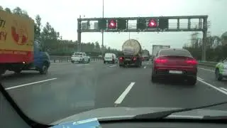 Изменение погоды и Управление Автомобилем на Кольцевой.