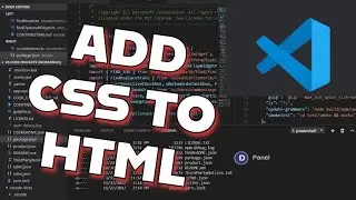How to Add CSS to HTML in Visual Studio Code?