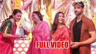 Hrithik Roshan, Alia Bhatt, Kajol Devgan, Rani Mukherjee at Biggest Durga Pooja 2019