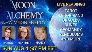 Moon Alchemy: New Moon Energy Readings