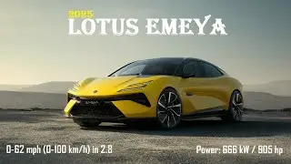 2025 Lotus Emeya ⚡ The Fastest Electric GTs in the World