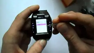 Обзор N388 Watch Cell Phone Tri-band Review.
