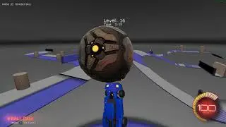 Rocket League Dribbling Challenge #2 World Record! [6:05] [Outdated, beaten by me]