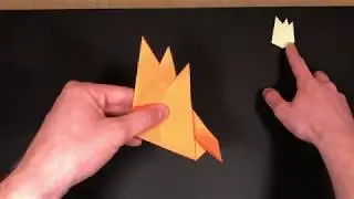 How to make an origami Firebase logo