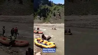 Rafting in Naran River Pakistan #riverrafting #raftingadventure #naran #tahirgulvlogs #tahirgul