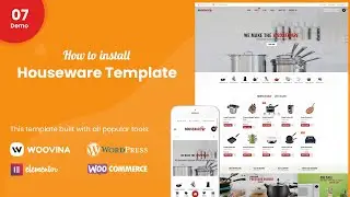 How to install Houseware - Responsive WooCommerce WordPress Theme