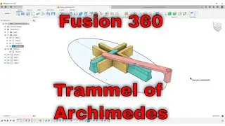 Fusion 360 - Trammel of Archimedes (Workflow with Joints)
