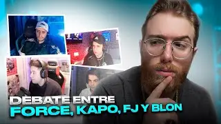 RODRIGO QUESADA REACCIONA AL DEBATE DE FORCE CON KAPO, BLON Y FJ
