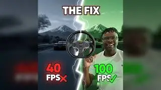 Moza Wheel Destroying FPS in Forza Horizon 6? Fix It in 2 Minutes