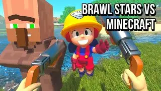 Brawl Stars Battle in Minecraft/ animation#2