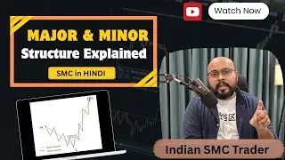 Major and Minor Market Structure explained(Advanced Guide)