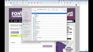 Downloading Fonts to use in your Web Project