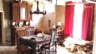 The property was taken over by the state. All the furnishings remained.