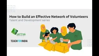How to Build an Effective Network of Volunteers