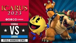 Icarus 2023: Pools Winners Semis - AFW| Karmaa (Pac-Man) Vs AFW| Sandro (Bowser)