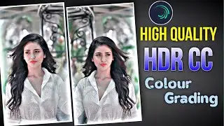 HDR CC Present How To Make High Quality // Alight Motion // CC Present 