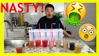 NASTY DRINK  DONT Trust Drink from the Wrong Mystery Cup Challenge!
