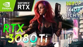 Cyberpunk 2077 - RTX 3080 Ti FPS Test MAXED w/ RTX & DLSS ON/OFF (1080p/1440p)