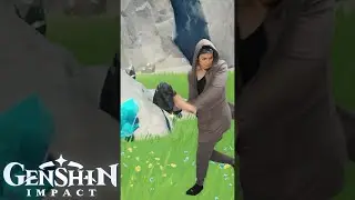 Aim Assist in Genshin Impact be like