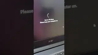 Please keep your computer on #shorts #laptop