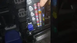веста не работают габариты,есть решение.