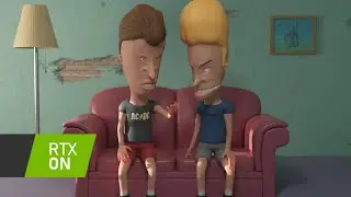 Beavis and Butthead with RTX on (Timelapse)