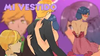 ADRIEN AYUDAME CON MI VESTIDO | Miraculous Ladybug Comic Español