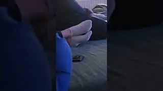 Gorgeous Candid Young Feet In White Socks (Part1) (Faceshot)😍