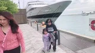 Taking my mother-in-law from Indonesia to Navy Pier, Chicago.