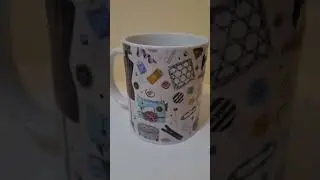 tazza personalizzata con la tecnica della sublimazione