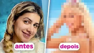 ME TRANSFORMEI NA BARBIE HUMANA!