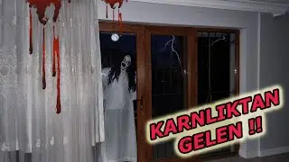 YAĞMURLU GECEDE KARANLIKTAN GELEN NURETTİNİ ALMAYA GELDİ !