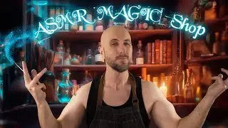 ASMR Wizard's Magical Workshop Crafting Potions for Sleep
