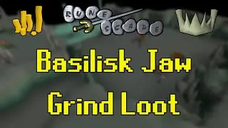 Old School RuneScape Basilisk Knights Slayer Guide + Jaw Grind Loot