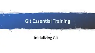 #04 [Git] Initializing Git