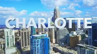 Charlotte NC Drone Skyline