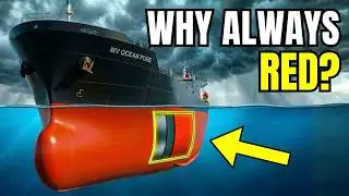 The Real Reason Ships Are ALWAYS Painted Red Below The Waterline   And Why It Matters