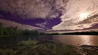Late Afternoon Sun in UV + IR (Timelapse)