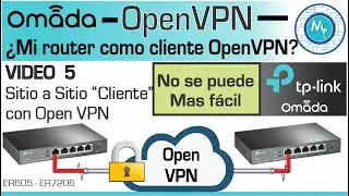 'Router como cliente OpenVPN' más fácil no se puede -  OpenVPN en Routers Omada