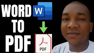 How to Convert Word to PDF in Laptop in 2024: Convert MS Word Document to PDF in Laptop