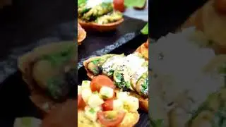 İTALYAN BRUSCETTA / İKİ FARKLI SEÇENEKLİ ANTİPASTİ