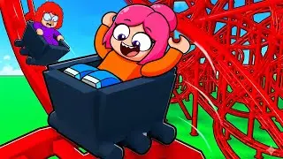 NEVER RIDE A LONG SLIDE IN ROBLOX