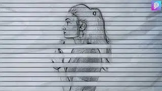 Realistic Sketch Effect | Picsart Photo Editing