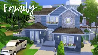 FAMILY HOME // Sims 4: Speed Build (NO CC)